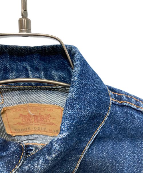 LEVI'S（リーバイス）LEVI'S (リーバイス) キッズ デニムトラッカージャケット インディゴ サイズ:12の古着・服飾アイテム