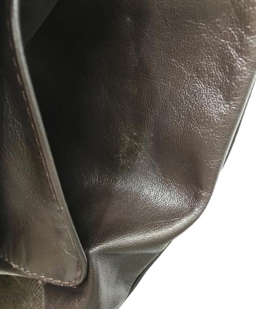 SAN DIEGO LEATHER（サンディエゴレザー）SAN DIEGO LEATHER (サンディエゴレザー) A-2タイプ レザーフライトジャケット ブラウン サイズ:38の古着・服飾アイテム