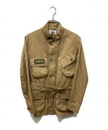 Barbour（バブアー）の古着「ウォッシュドツイルインターナショナルジャケット」｜ベージュ