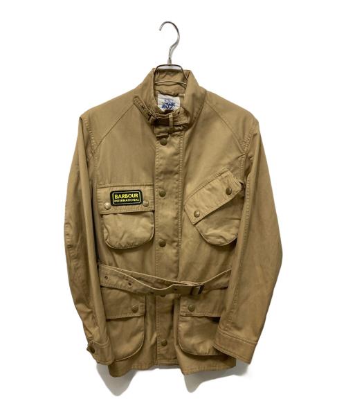 Barbour（バブアー）Barbour (バブアー) ウォッシュドツイルインターナショナルジャケット ベージュ サイズ:Sの古着・服飾アイテム