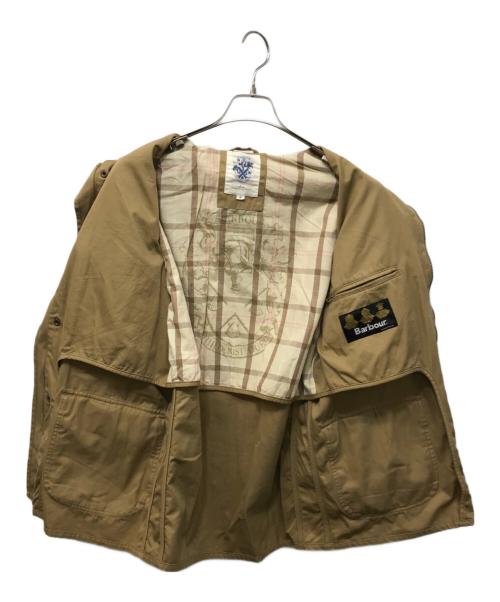 Barbour（バブアー）Barbour (バブアー) ウォッシュドツイルインターナショナルジャケット ベージュ サイズ:Sの古着・服飾アイテム