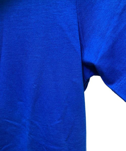 AMI Alexandre Mattiussi（アミアレクサンドルマテュッシ）AMI Alexandre Mattiussi (アミアレクサンドルマテュッシ) コットンジャージー Tシャツ ブルー サイズ:Mの古着・服飾アイテム