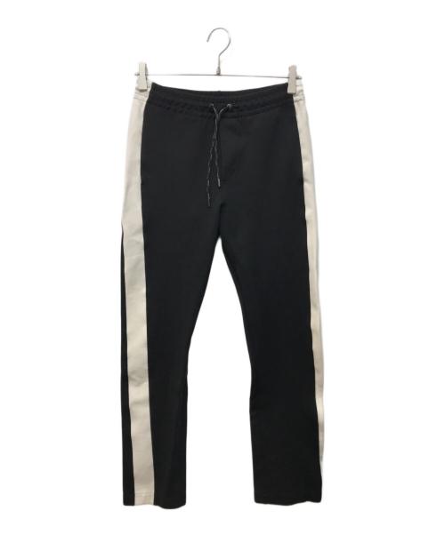 VALENTINO（ヴァレンティノ）VALENTINO (ヴァレンティノ) VLTN ロゴトラックパンツ ブラック×ホワイト サイズ:Sの古着・服飾アイテム