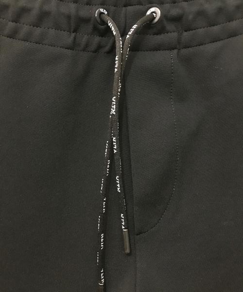 VALENTINO（ヴァレンティノ）VALENTINO (ヴァレンティノ) VLTN ロゴトラックパンツ ブラック×ホワイト サイズ:Sの古着・服飾アイテム