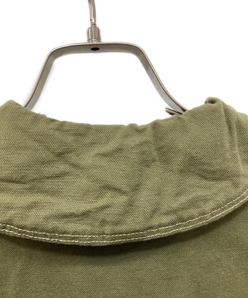 TCB jeans（ティーシービー ジーンズ）TCB jeans (ティーシービー ジーンズ) SEAMENS Jumpers ショールカラーカバーオール オリーブ サイズ:36の古着・服飾アイテム