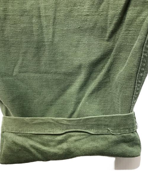 US ARMY（ユーエスアーミー）US ARMY (ユーエスアーミー) バックサテンベイカーパンツ オリーブ サイズ:不明の古着・服飾アイテム