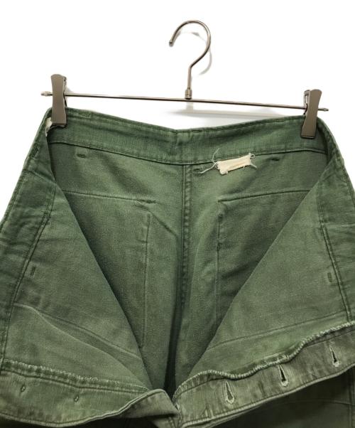 US ARMY（ユーエスアーミー）US ARMY (ユーエスアーミー) バックサテンベイカーパンツ オリーブ サイズ:不明の古着・服飾アイテム