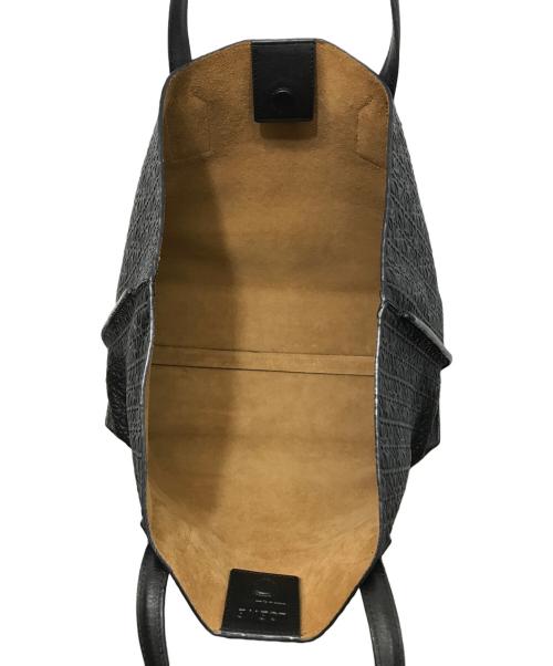 LOEWE（ロエベ）LOEWE (ロエベ) リピートアナグラム Tショッパー トートバッグ ブラックの古着・服飾アイテム