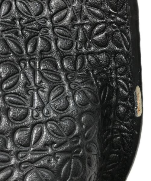 LOEWE（ロエベ）LOEWE (ロエベ) リピートアナグラム Tショッパー トートバッグ ブラックの古着・服飾アイテム