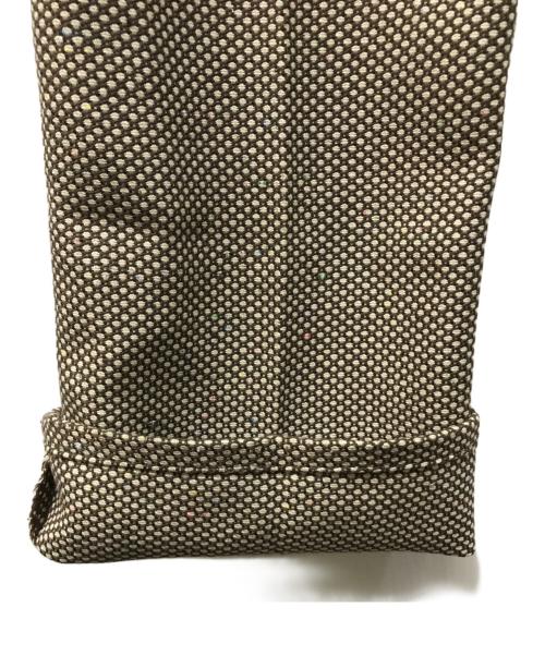 LEVI'S（リーバイス）LEVI'S (リーバイス) スタプレ ジャガードパンツ ブラウン×ベージュ サイズ:不明の古着・服飾アイテム