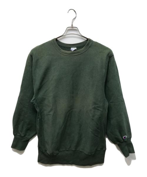 Champion（チャンピオン）Champion (チャンピオン) 90’S 目無しリバースウィーブスウェット グリーン サイズ:XLの古着・服飾アイテム