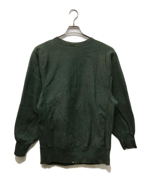 Champion（チャンピオン）Champion (チャンピオン) 90’S 目無しリバースウィーブスウェット グリーン サイズ:XLの古着・服飾アイテム