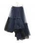 VIVIANO (ヴィヴィアーノ) アシンメトリーチュールスカート ネイビー サイズ:Free：15000円