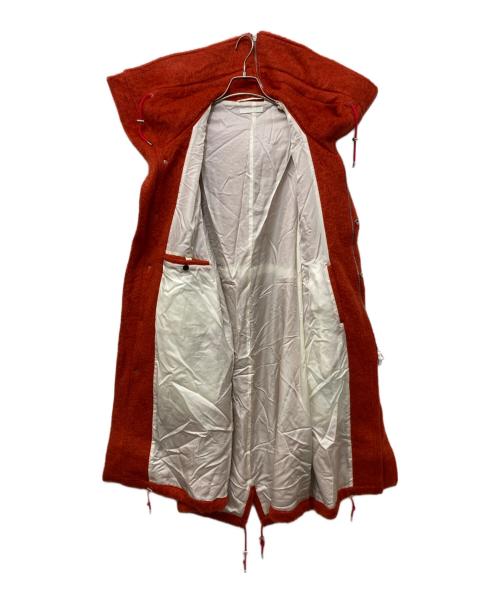 KANAKO SAKAI（カナコ サカイ）KANAKO SAKAI (カナコ サカイ) MOHAIR SHAGGY PARKA レッド サイズ:34の古着・服飾アイテム
