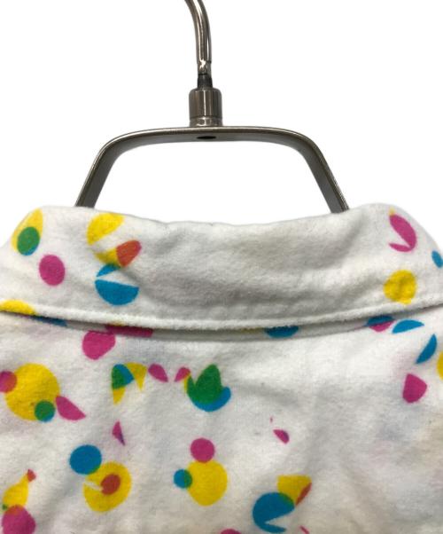 COMME des GARCONS HOMME（コムデギャルソン オム）COMME des GARCONS HOMME (コムデギャルソン オム) 総柄シャツ ホワイト×マルチカラー サイズ:Sの古着・服飾アイテム