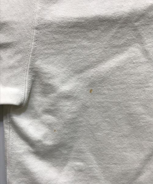 JIL SANDER（ジルサンダー）JIL SANDER (ジルサンダー) ロゴプリントボトルネックオーバーサイズTシャツ ホワイト サイズ:XLの古着・服飾アイテム