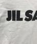 中古・古着 JIL SANDER (ジルサンダー) ロゴプリントボトルネックオーバーサイズTシャツ ホワイト サイズ:XL：10000円
