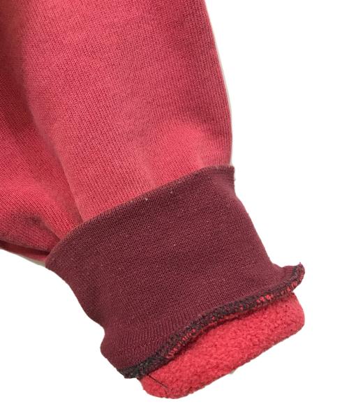 Champion（チャンピオン）Champion (チャンピオン) スクリプトロゴリバースウィーブスウェット レッド サイズ:Lの古着・服飾アイテム