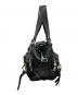 Chloe (クロエ) マルチポケットレザーハンドバッグ ブラック：30000円