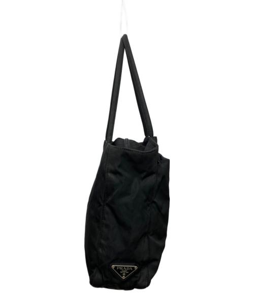 PRADA（プラダ）PRADA (プラダ) テスートナイロントートバッグ ブラックの古着・服飾アイテム