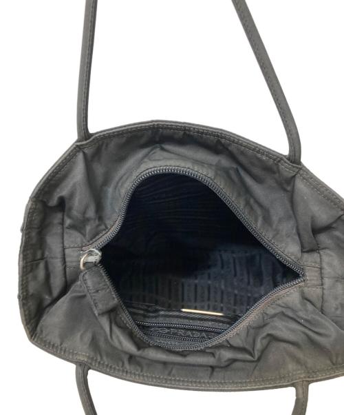 PRADA（プラダ）PRADA (プラダ) テスートナイロントートバッグ ブラックの古着・服飾アイテム