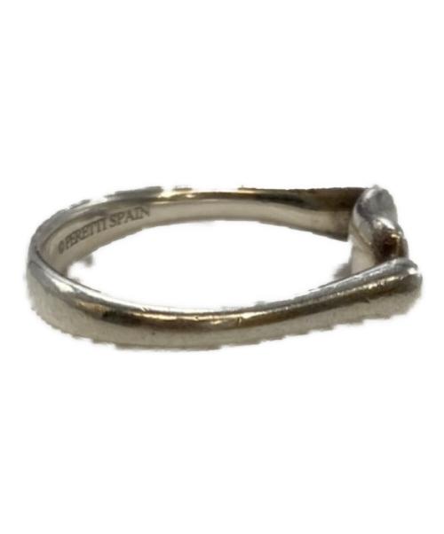 TIFFANY & Co.（ティファニー アンド コー）Tiffany & Co. (ティファニー) エルサペレッティ ビーンリング シルバー サイズ:10号の古着・服飾アイテム