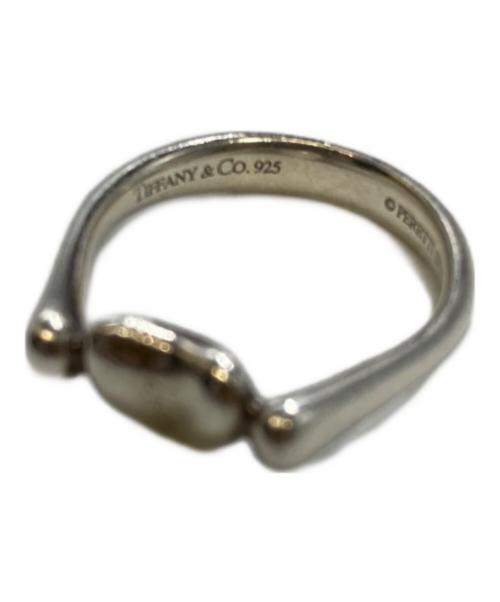 TIFFANY & Co.（ティファニー アンド コー）Tiffany & Co. (ティファニー) エルサペレッティ ビーンリング シルバー サイズ:10号の古着・服飾アイテム