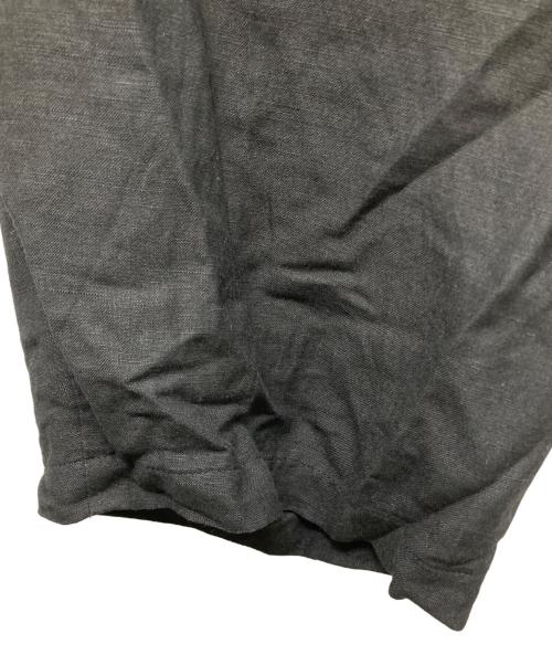 s'yte（サイト）s'yte (サイト) リネンブレンドパンツ ブラック サイズ:3の古着・服飾アイテム