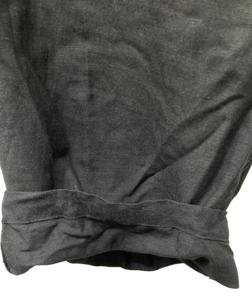 s'yte（サイト）s'yte (サイト) リネンブレンドパンツ ブラック サイズ:3の古着・服飾アイテム