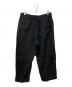 s'yte (サイト) リネンブレンドパンツ ブラック サイズ:3：14000円