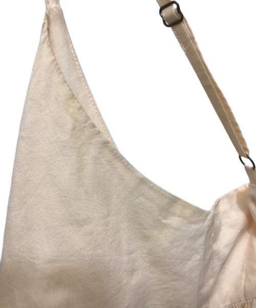 crinkle crinkle crinkle（クリンクル クリンクル クリンクル）crinkle crinkle crinkle (クリンクル クリンクル クリンクル) silk cotton hand pleats camisole ピンク サイズ:Freeの古着・服飾アイテム