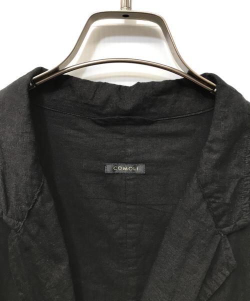 COMOLI（コモリ）COMOLI (コモリ) KHADIコットン ジャケット ブラック サイズ:SIZE 3の古着・服飾アイテム