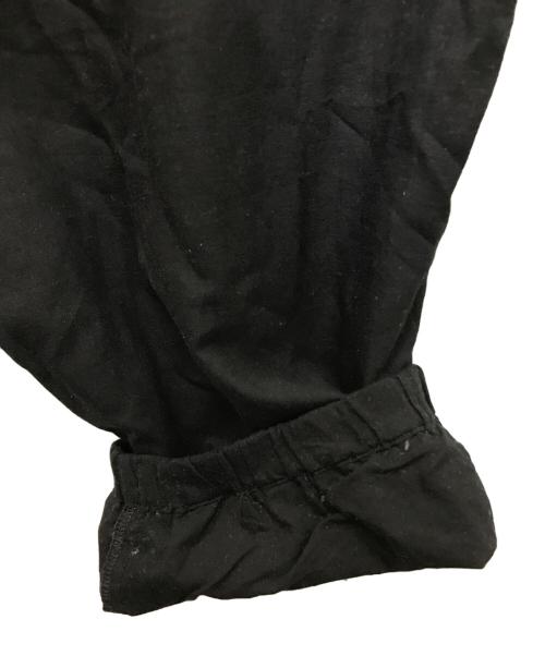 COMOLI（コモリ）COMOLI (コモリ) KHADIコットン ドローストリングパンツ ブラック サイズ:SIZE 3の古着・服飾アイテム