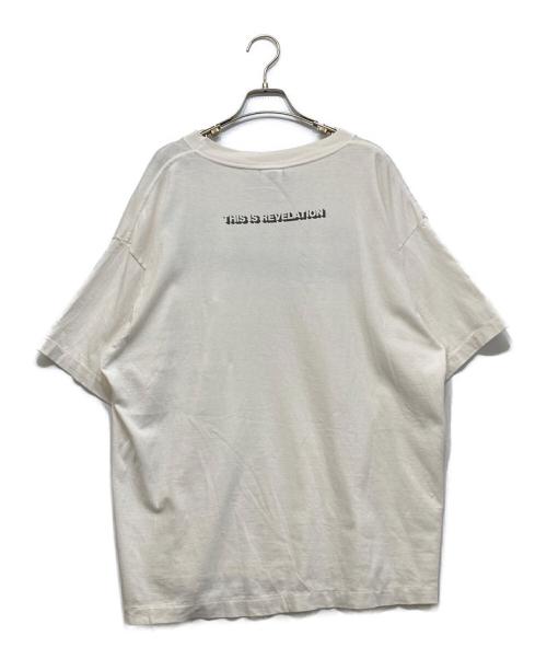 SAINT MICHAEL（セントマイケル）SAINT MICHAEL (セントマイケル) SAINT SS TEE ホワイト サイズ:Lの古着・服飾アイテム