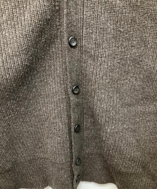 SUS-SOUS（シュス）SUS-SOUS (シュス) ニットカーディガン ブラウン サイズ:5の古着・服飾アイテム