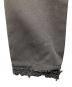 中古・古着 BLACK COMME des GARCONS (ブラックコムデギャルソン) ポリ縮絨パイピングノーカラージャケット ブラック サイズ:S：18000円