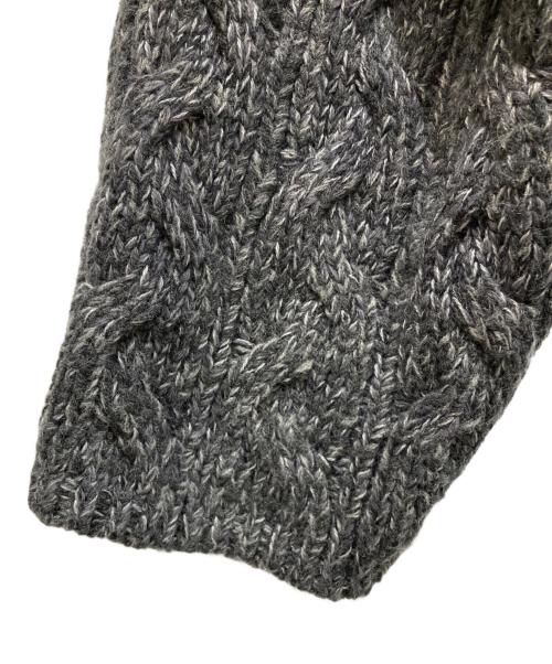 ETRE TOKYO（エトレトウキョウ）ETRE TOKYO (エトレトウキョウ) ミックスヤーンショートニットカーディガン グレー サイズ:Freeの古着・服飾アイテム