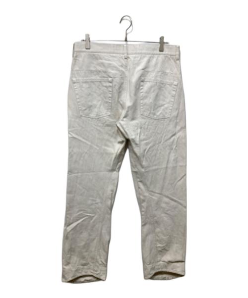 JIL SANDER（ジルサンダー）JIL SANDER (ジルサンダー) 5ポケットコットンパンツ ホワイト サイズ:48の古着・服飾アイテム