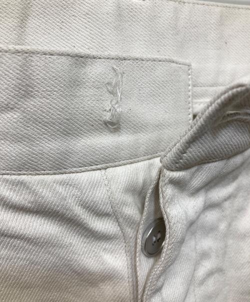 JIL SANDER（ジルサンダー）JIL SANDER (ジルサンダー) 5ポケットコットンパンツ ホワイト サイズ:48の古着・服飾アイテム