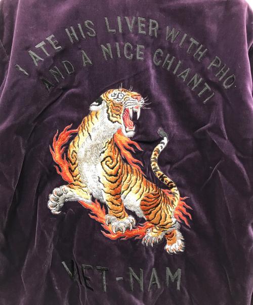 WACKO MARIA（ワコマリア）WACKO MARIA (ワコマリア) TIM LEHI (ティム リーハイ) VIETNAM JACKET パープル サイズ:Mの古着・服飾アイテム
