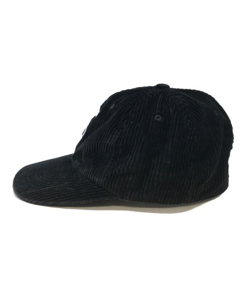 SUPREME（シュプリーム）Supreme (シュプリーム) Corduroy S Logo 6 Panel ブラックの古着・服飾アイテム