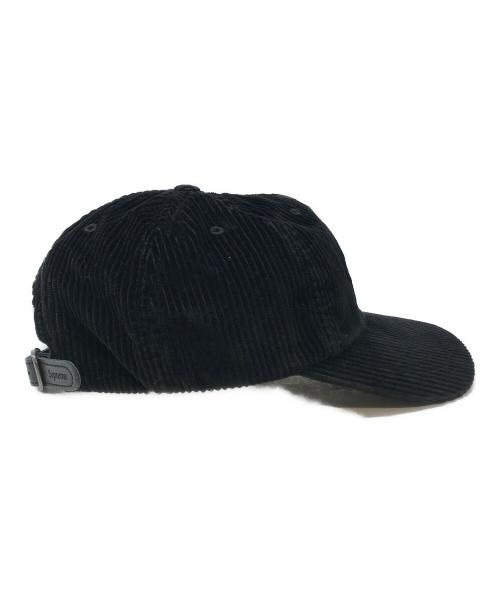 SUPREME（シュプリーム）Supreme (シュプリーム) Corduroy S Logo 6 Panel ブラックの古着・服飾アイテム