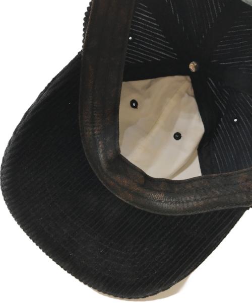 SUPREME（シュプリーム）Supreme (シュプリーム) Corduroy S Logo 6 Panel ブラックの古着・服飾アイテム