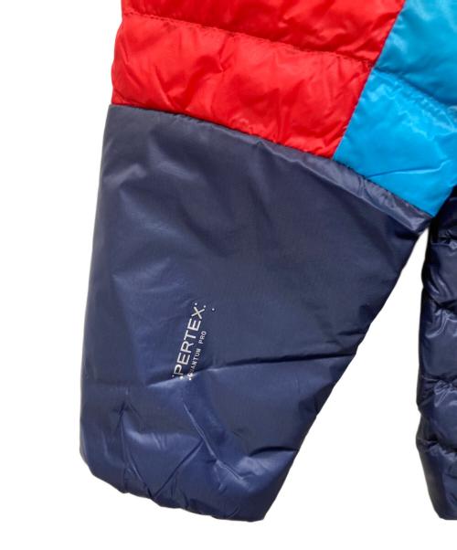 MAMMUT（マムート）MAMMUT (マムート) Eiger Speed IN Half Zip Hoodie ブルー×ネイビー サイズ:Mの古着・服飾アイテム