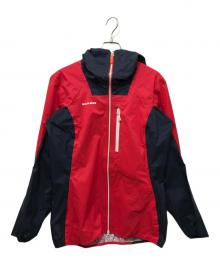 MAMMUT（マムート）の古着「Eiger Speed HS Hooded Jacket」｜レッド×ネイビー