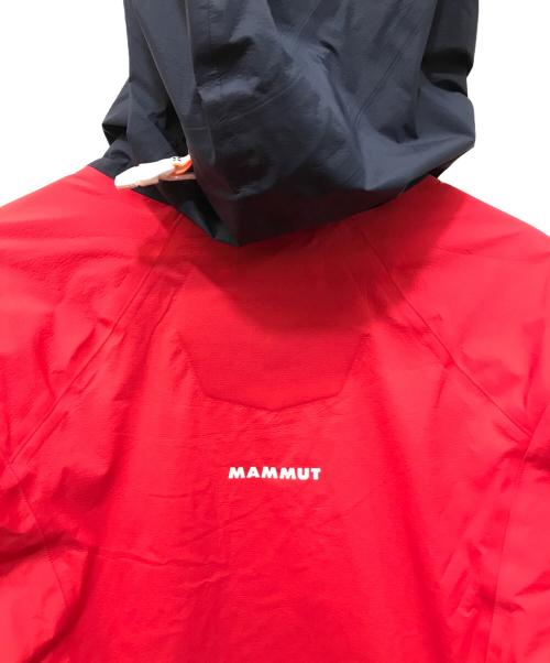MAMMUT（マムート）MAMMUT (マムート) Eiger Speed HS Hooded Jacket レッド×ネイビー サイズ:Mの古着・服飾アイテム