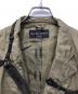 中古・古着 SHARE SPIRIT (シェアスピリット) レザードッキング1Bジャケット カーキ サイズ:48：23000円