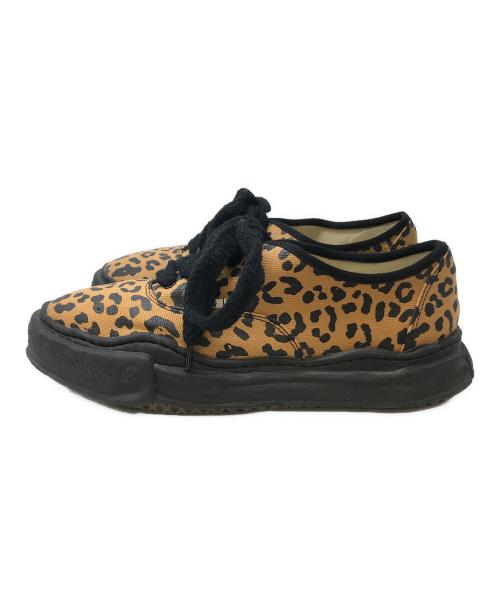 MIHARA YASUHIRO（ミハラヤスヒロ）MIHARA YASUHIRO (ミハラヤスヒロ) BAKER OG Sole Leopard Canvas Low-top スニーカー ブラウン サイズ:44の古着・服飾アイテム