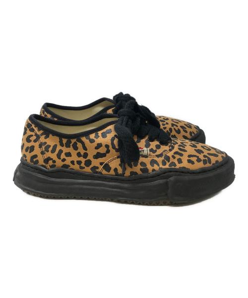 MIHARA YASUHIRO（ミハラヤスヒロ）MIHARA YASUHIRO (ミハラヤスヒロ) BAKER OG Sole Leopard Canvas Low-top スニーカー ブラウン サイズ:44の古着・服飾アイテム