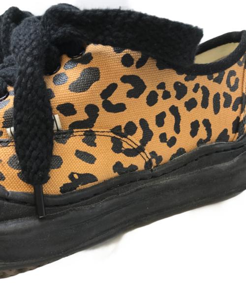 MIHARA YASUHIRO（ミハラヤスヒロ）MIHARA YASUHIRO (ミハラヤスヒロ) BAKER OG Sole Leopard Canvas Low-top スニーカー ブラウン サイズ:44の古着・服飾アイテム